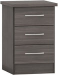 ZNTS Nevada 3 Drawer Bedside 100-103-077