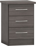 ZNTS Nevada 3 Drawer Bedside 100-103-077