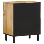 ZNTS Bedside Cabinet 50x33x60 cm Solid Wood Mango 358221