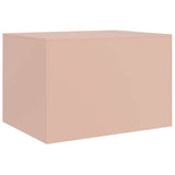 Coffee Table Pink 67x50x44 cm Steel 841728