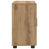 Sideboard with Shelf FLORIN Artisan Oak 88.5 x 30.5 x 55.5 cm 880300