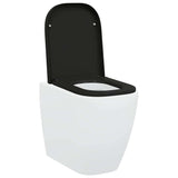 Toilet Seat Black 47.5 x 35 x 3.6 cm Duroplast 42002360