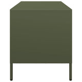 TV Cabinet Olive Green 101.5x39x43.5 cm Cold-rolled Steel 851302