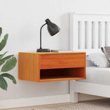 Bedside Table 2 pcs Wax Brown 50 x 32.5 x 24 cm Solid pine wood 873480