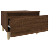 Side Tables 2 pcs Brown Oak 50x46x35 cm Engineered Wood 819515