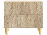 Bedside Table Sonoma Oak 43 x 34.5 x 48 cm Engineered Wood 894989