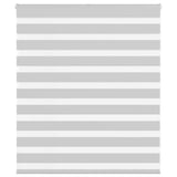 Zebra Blind Light Grey 120x100 cm Fabric Width 115.9 cm Polyester 4014421