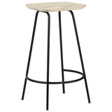 Bar Stools 4 pcs Solid Mango Wood 320648