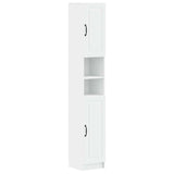 Bathroom Cabinet with Open Shelf UTRECHT White 30 x 31 x 187 cm 897695