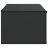 Wall-Mounted TV Cabinet Black 59.5 x 41 x 30 cm Engineered Wood 899016