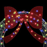 Wreath with 80 LEDs Multicolour 92 x 92 x 9.5 cm Acrylic 42019128