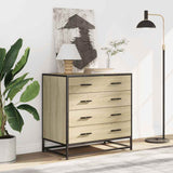 Drawer Cabinet Sonoma Oak 70x41x70 cm Engineered Wood 849080
