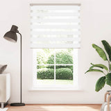 Zebra Blind White 135x200 cm Fabric Width 130.9 cm Polyester 4014788