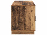 Electric Fireplace Old Wood 100 x 33 x 55 cm Engineered wood 8020997