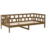 Day Bed without Mattress Honey Brown Solid Wood Pine 80x200 cm 820215