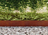 Lawn Edging Rusty 450 x 0.05 x 25 cm Weathering Steel 868038