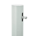 ZNTS Patio Retractable Side Awning 140x500 cm Grey 48398