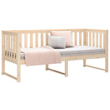 Day Bed without Mattress 75x190 cm Small Single Solid Wood Pine 820891