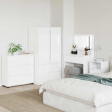 Storage Cabinet High Gloss White 80 x 31 x 81 cm 888851