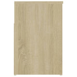 Shoe Bench Sonoma Oak 80x30x45 cm Engineered Wood 808750