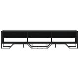 TV Cabinet Black 180x34x41 cm Engineered Wood 848574