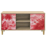 TV Cabinet AACHEN 102 x 33 x 50 cm Sonoma Engineered Wood 8007046