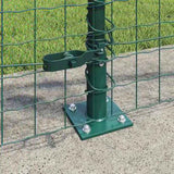 Welded Wire Fence with Concrete Base 10 x 0.8 m 3350803