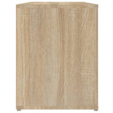 Shoe Rack Sonoma Oak 100x35x45 cm Engineered Wood 816907