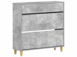 Shoe Cabinet DELFT 78 x 24 x 103 cm Engineered Wood 897098