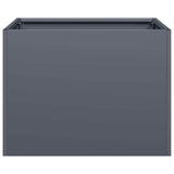 Planter Anthracite 40x40x30 cm Steel 860796