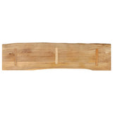 Table Top 180x40x3.8 cm Live Edge Solid Wood Mango 370737