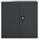 File Cabinet Anthracite 90x40x90 cm Steel 339731
