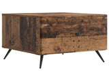 Coffee Table Old Wood 49 x 50 x 40 cm Engineered Wood 895663