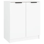 ZNTS Shoe Cabinet White 59x35x70 cm Engineered Wood 811421