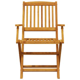 3 Piece Folding Bistro Set Solid Wood Acacia 3295250