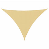 Sun Shade Sail Sand 7x5x5 m 100% Polyester Oxford 4000929