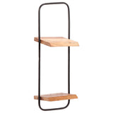 Wall Shelves 5 pcs Solid Wood Acacia 373634