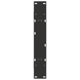 Dining Table Legs A-Shaped 2 pcs Black 70x cm Steel 4012852