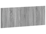 Wall-Mounted Headboard ALKMAAR Grey Sonoma Engineered Wood 896321