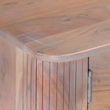TV Cabinet 118x30x40 cm Solid Acacia Wood 322684