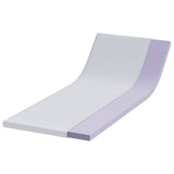Mattress Topper White 80 x 200 x 5 cm Jaquard Fabric 4106221