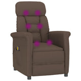 Massage Chair Brown 70.5 x 96.5 x 95 cm Faux leather 348406