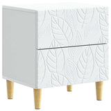 Bedside Table 2 pcs White 43 x 34.5 x 48 cm Engineered Wood 894986