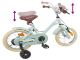 Kids Bike 12 Inches for 2-4 Years Old Light Green 42009199