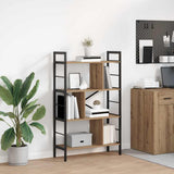 Bookshelf Artisan Oak 75 x 30 x 123.5 cm Engineered Wood 883969