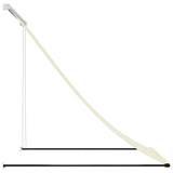Retractable Awning Cream 150x150 cm Fabric and Steel 368758