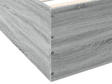 Bed Frame without Mattress Grey Sonoma 160x200 cm 3280914