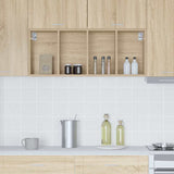 Hanging Cabinet Sonoma Oak 40 x 29.5 x 100 cm Engineered Wood 884468
