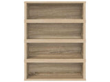 CD Storage Rack 4 pcs Sonoma Oak 40 x 17 x 17 cm 8012714