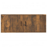 Wall Mounted TV Cabinet Smoked Oak 100x34.5x40 cm 816637